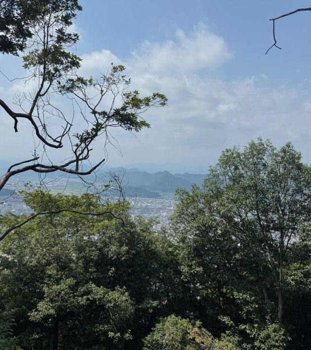 The view from Komakiyama (No. 149)